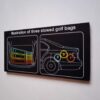 BMW E39 USA Golf Bags Illustration Card 540i M5