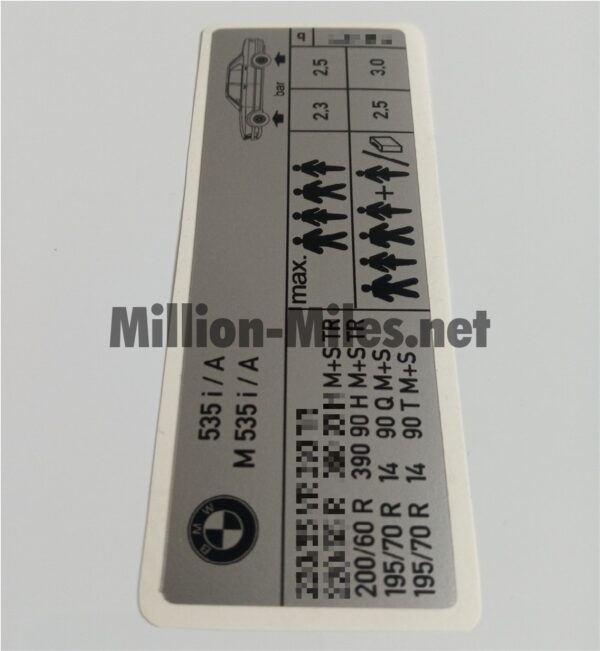 BMW E28 535i / A / M 535i / A #0085