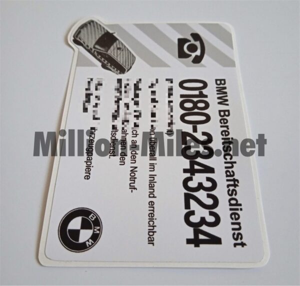 BMW Assistance 90s GER #0178