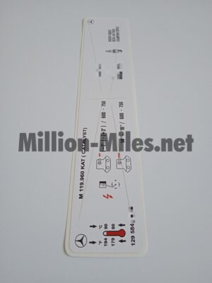 MB Engine data M119 #0246