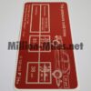 MB Tire pressure W126 USA #0274