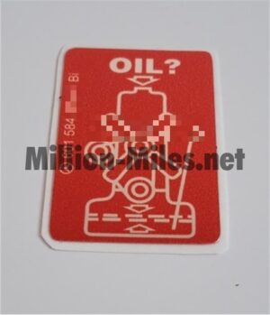 MB Oil Level Check Reminder #0429