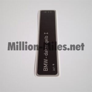 BMW E34 E36 E38 E39 Colour Code 267 Dakargelb 1 #0816