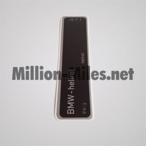 BMW E34 E36 E38 E39 Colour Code 314 Hellrot #0817