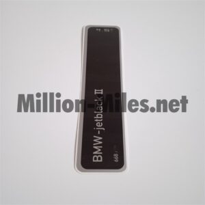 BMW E34 E36 E38 E39 Colour Code 668 Jetblack 2 #0823