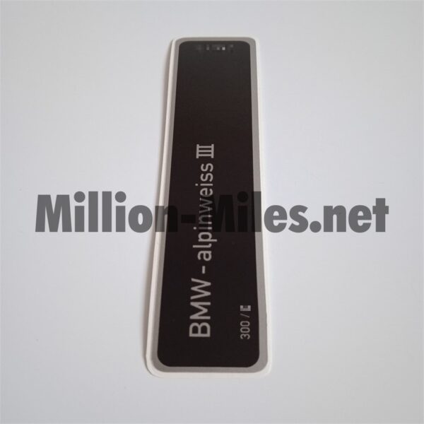 BMW E34 E36 E38 E39 Colour Code 300 Alpinweiss 3 #0868