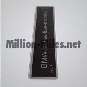BMW E30 E31 E32 E34 Colour Code 203 Lachssilber Metallic #0882