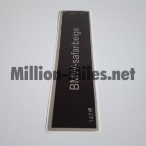 BMW E30 E31 E32 E34 Colour Code 147 Safaribeige #0904
