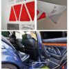 BMW Door Reflective Triangles E38 E39 #0705