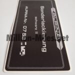 ALPINA Schwarz 2 Sonderlackierung Custom #1180
