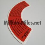 ALPINA Wheel Cap Sticker #1195