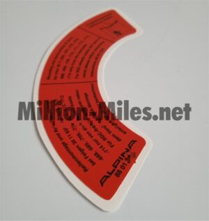 ALPINA Wheel Cap Sticker #1195