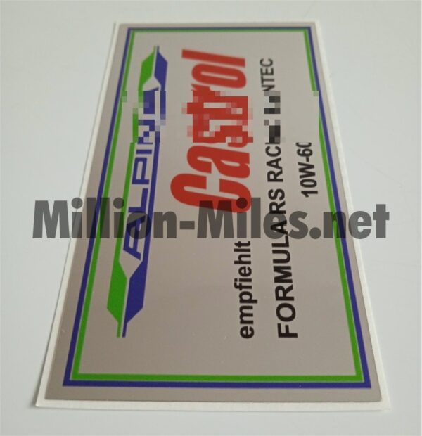 ALPINA Castrol 10W-60 #1201