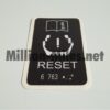 ALPINA / BMW Tire Pressure Reset info #1214