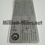 Alpina Tire Pressure Air Valve Info #1224