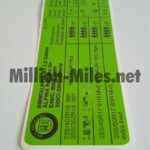 Alpina Tire Pressure E46 B3 3.3 Cabrio #1236
