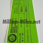 Alpina Tire Pressure E46 B3 3.3 Cabrio #1241