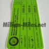 Alpina Tire Pressure E36 B8 4.0 / 4.6 #1266