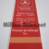 MB Brake Fluid Service FRA #1276
