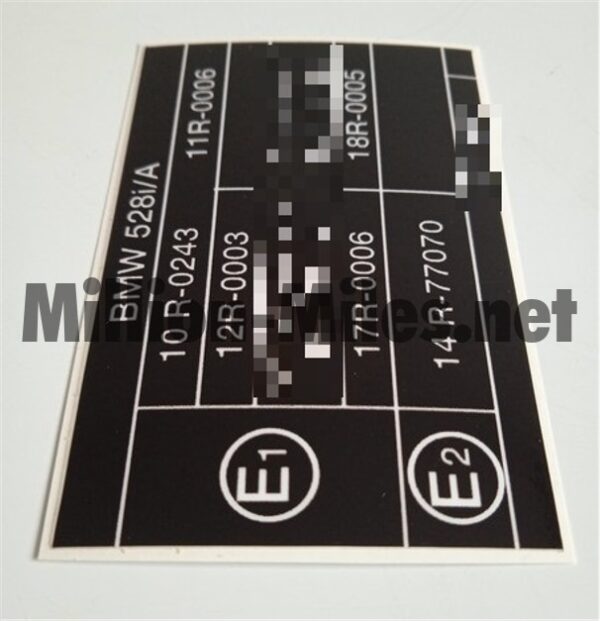 BMW Info E12 528i / A #1311