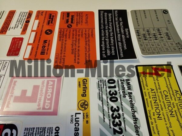 BMW E28 Euro Full Set
