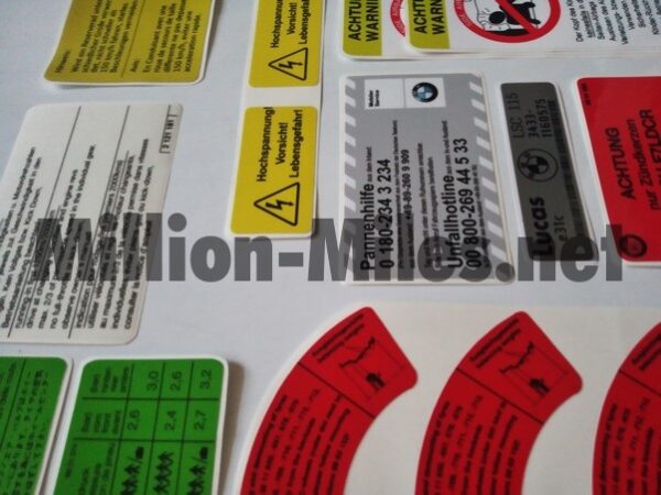 Alpina E38 Euro Full Set