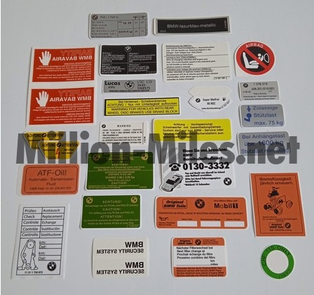BMW E32 Euro Full Set
