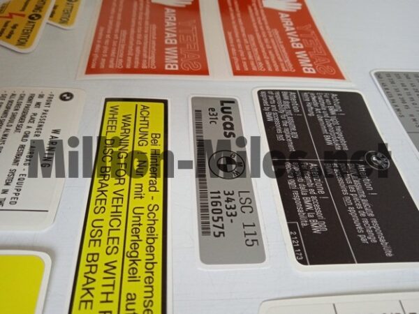BMW E32 Euro Full Set