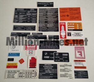 BMW E10 2002tii Full Set