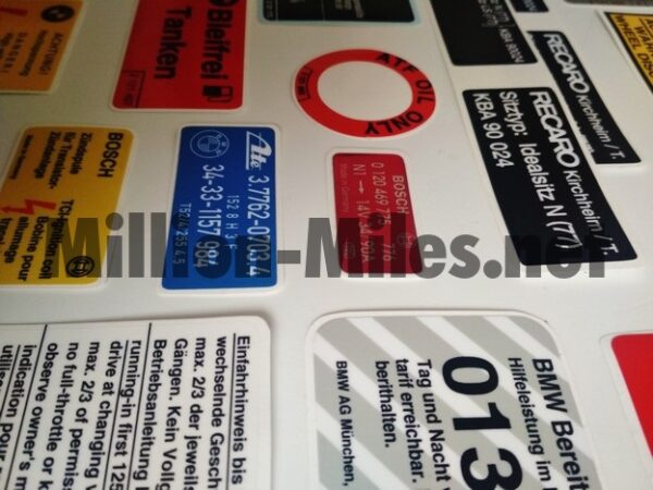 BMW E30 Euro Full Set