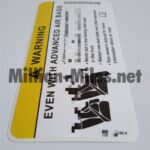 MB Airbag Sun visor #1364