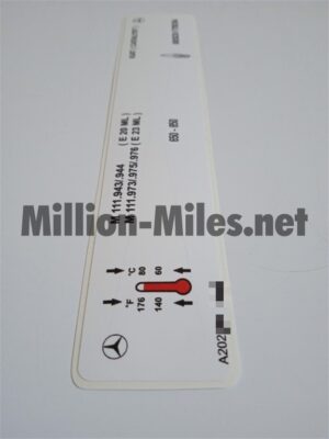 MB Engine data M111 #1371