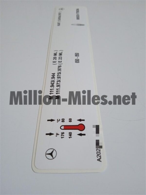MB Engine data M111 #1371