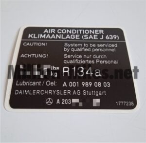 MB Air-condition C32 AMG #1373