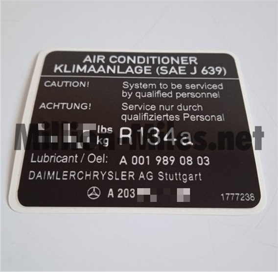MB Air-condition C32 AMG #1373