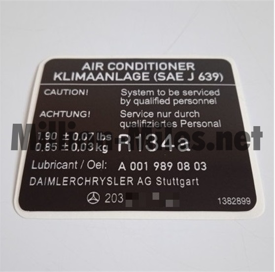 MB Air-condition C55 AMG #1374