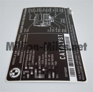 BMW Emission Control M Roadster / Coupe 2000 US #1382