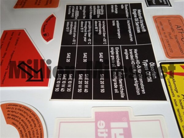 BMW E12 Euro Full Set