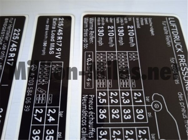 MB S203 C32 AMG Full Set