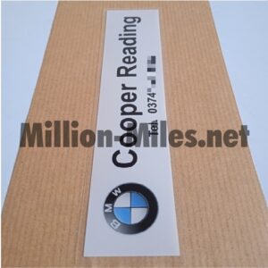 BMW Cooper Reading internal #1403