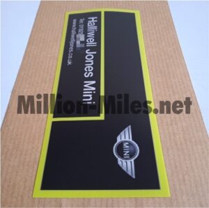 BMW MINI Halliwel Jones internal #1406