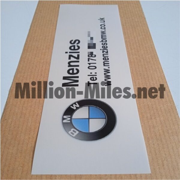 BMW Menzies internal #1424