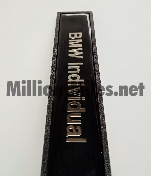 BMW E36 Individual Side door trim Badges