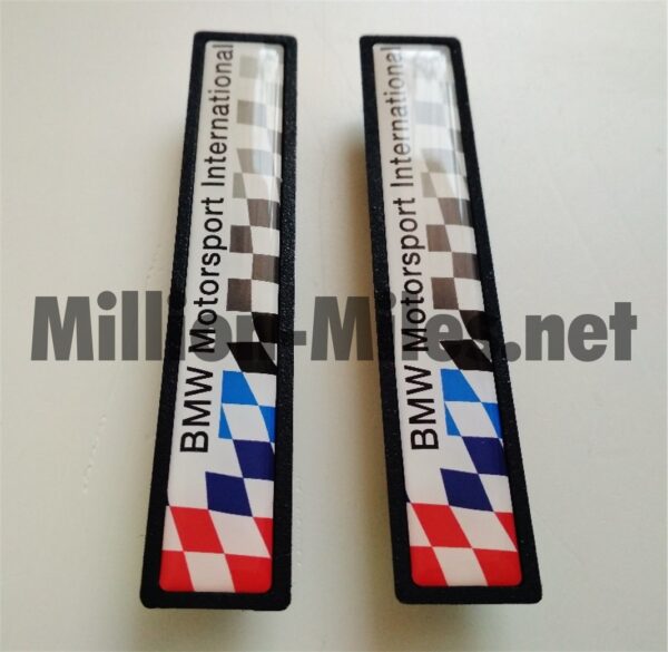 BMW E36 Motorsport M3 GT 318is limited Side door trim Badges