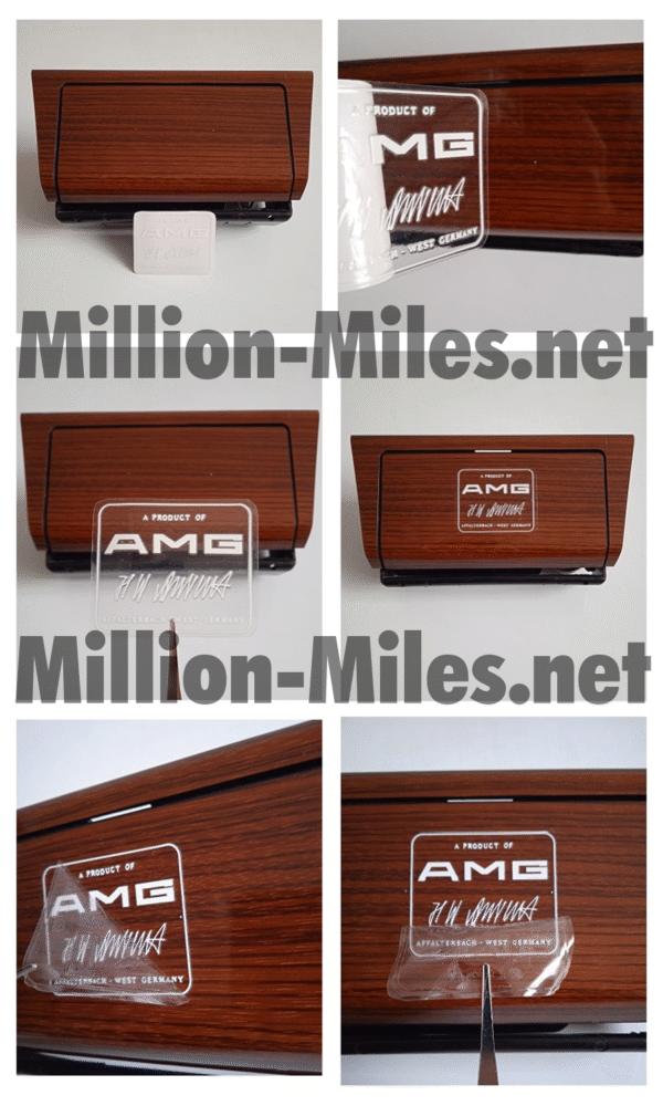 MB AMG Pre-Merge Ashtray TRANSFER Sticker #1569