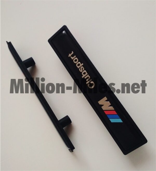 BMW E36 Clubsport Side door trim Badges
