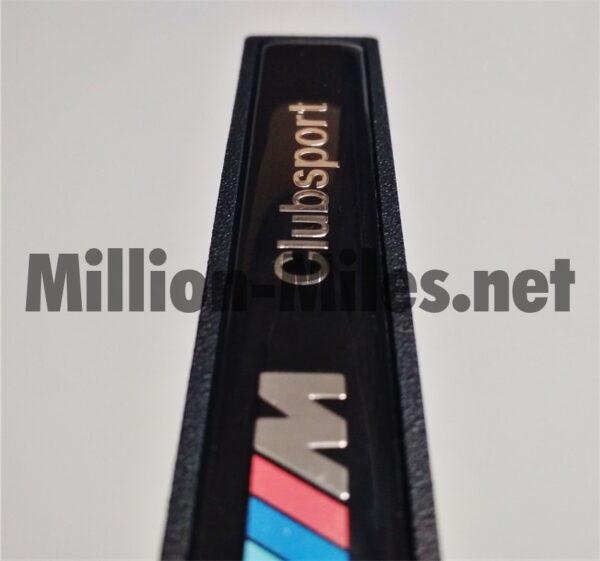 BMW E36 Clubsport Side door trim Badges