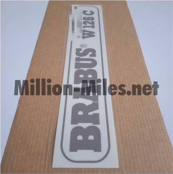 MB Brabus W126 C internal #1465