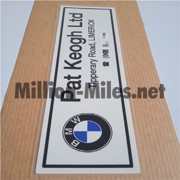 BMW Pat Keogh IRL internal #1485