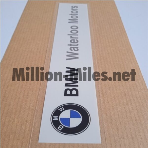 BMW Waterloo Motors internal #1487